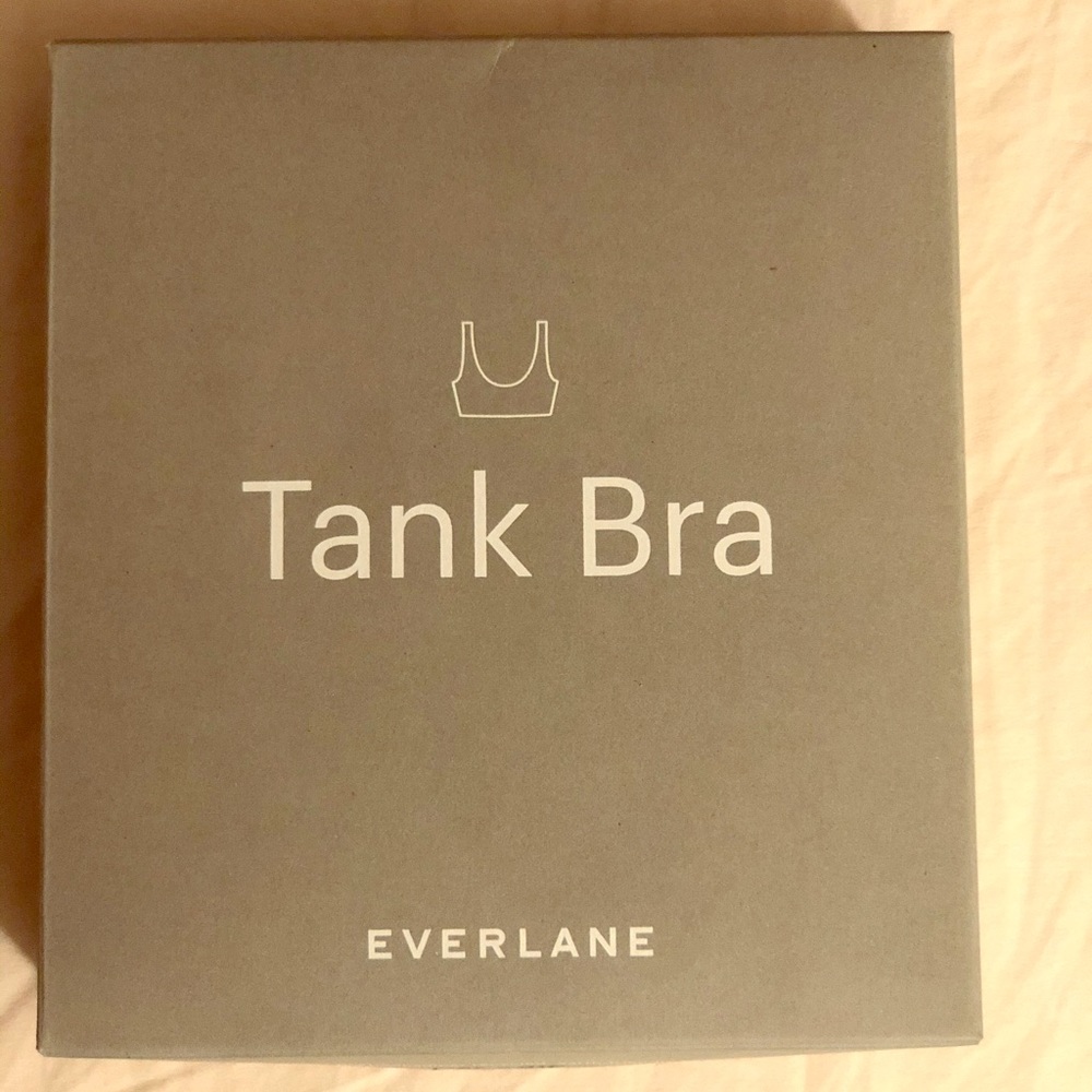 NEW Everlane Tank Bra, Large